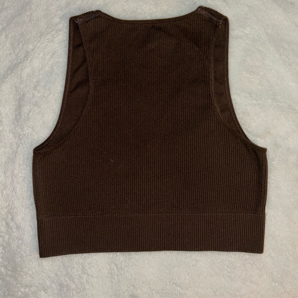 Garage Ribbed Crop Top - Picture 2 of 5